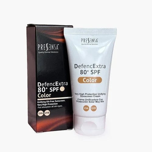 Cremă cu protecție solară 80 SPF + Color, Pressensa 50 ml